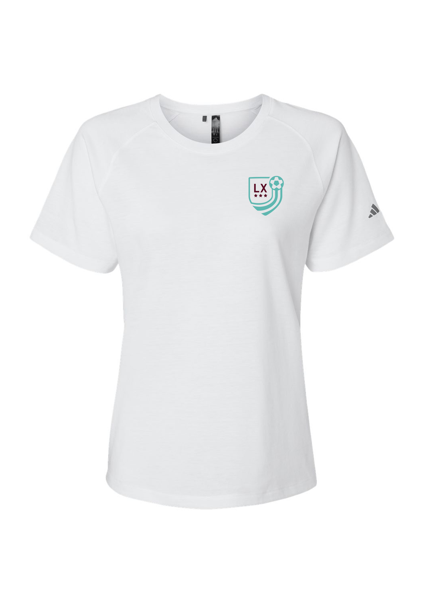 Lx Badge Left Chest Adidas Ladies Blended Shirt