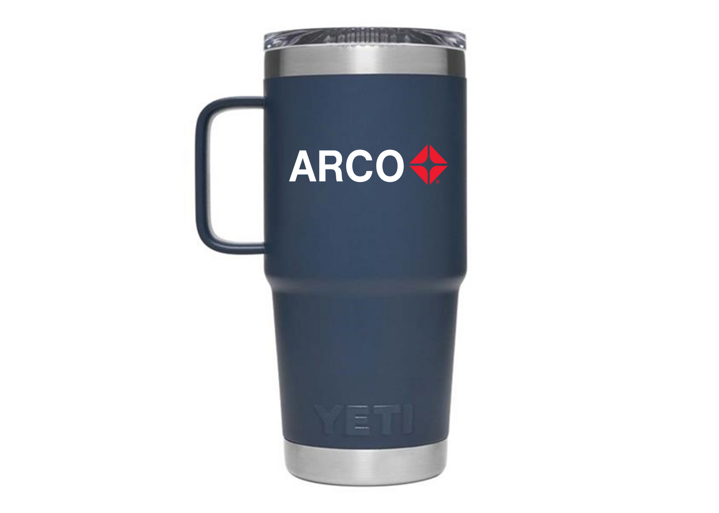 Marathon Yeti Handled Travel Mug