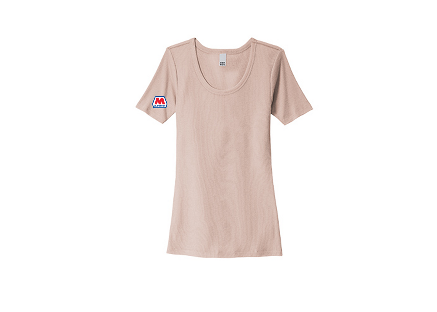 Marathon District® Women’s V.I.T.™ Rib Scoop Neck Tee