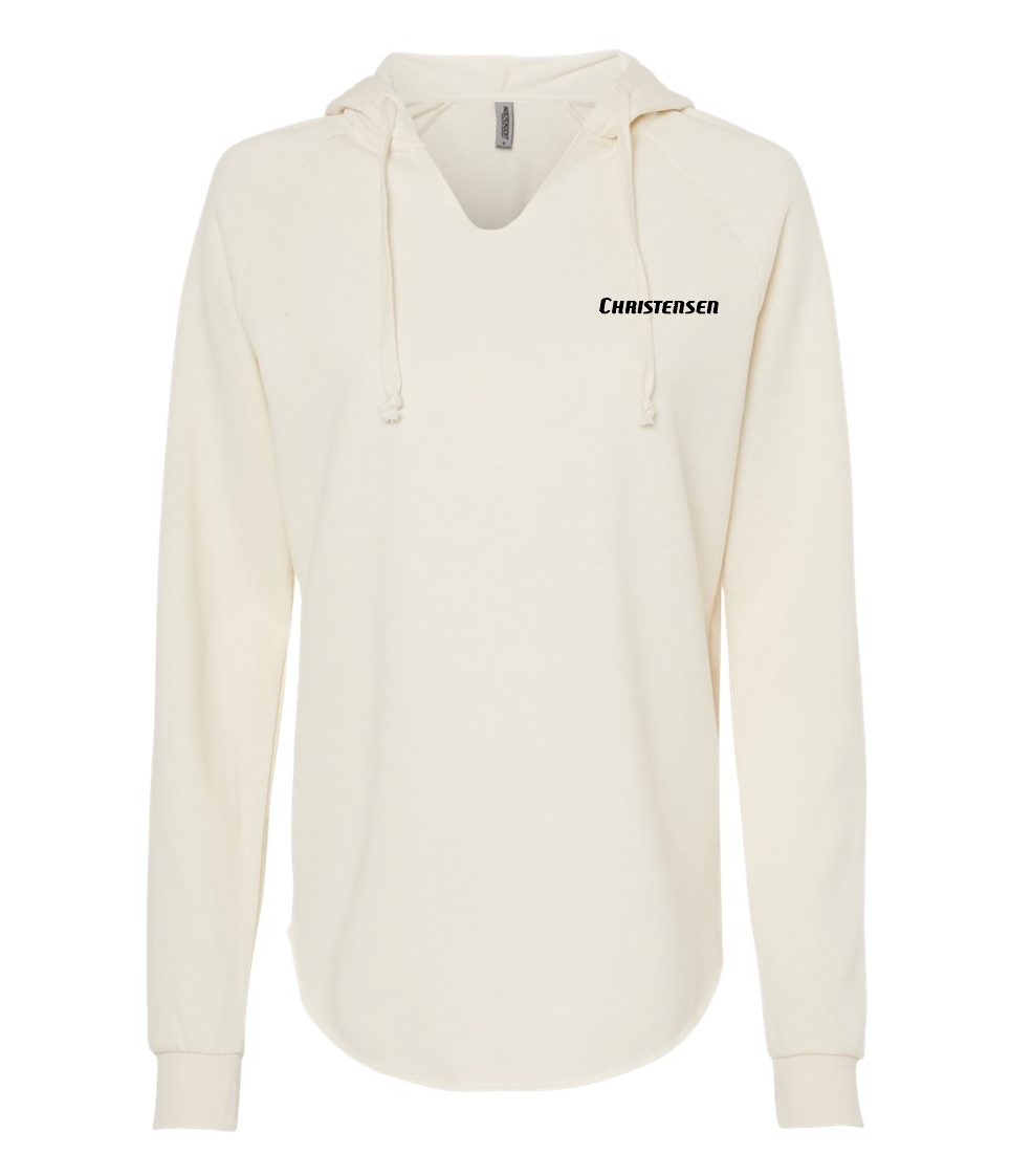 Women’s Lightweight California Wave Wash Hooded Sweatshirt