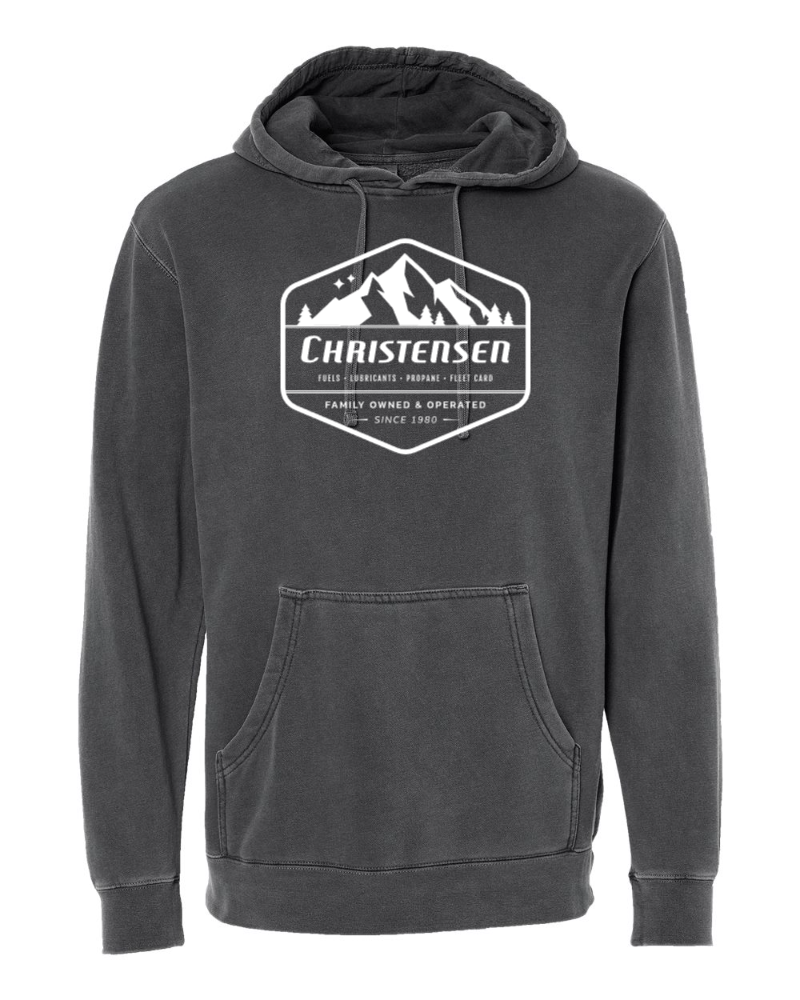 Independent Midweight Pigment-Dyed Hooded Sweatshirt