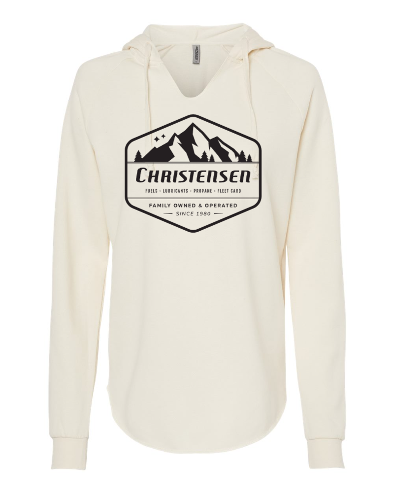 Women’s Lightweight California Wave Wash Hooded Sweatshirt