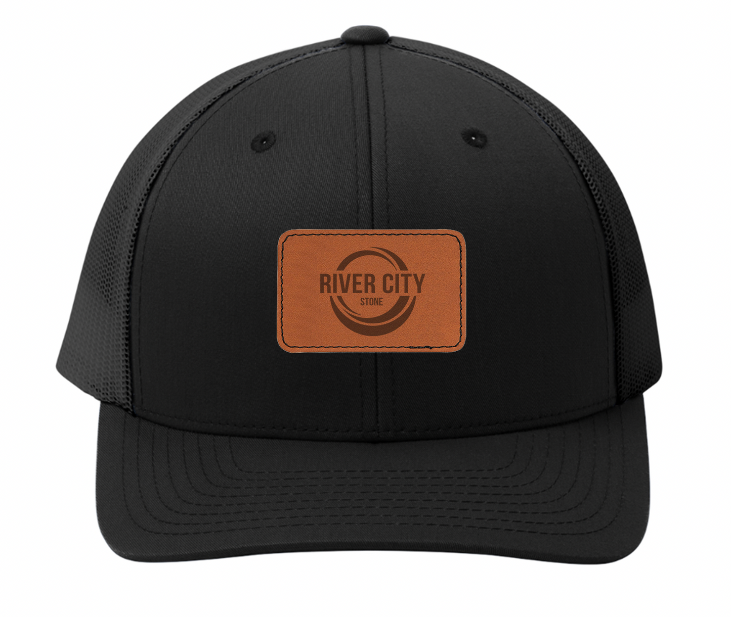 River City Stone Leather Patch Hat