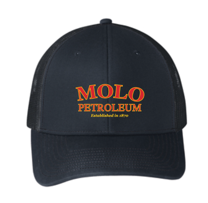 Molo Petroleum Trucker Hat (c112) (HO87E-F-RY)