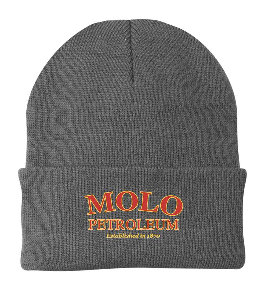 Molo Petroleum Rib Knit Hat (cp90) (HO86E-B-RY)