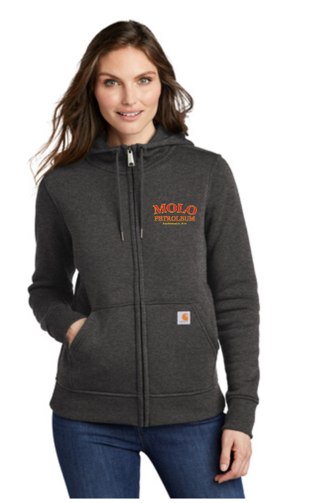 Molo Petroleum Women's Carhartt Zip Hoodie
