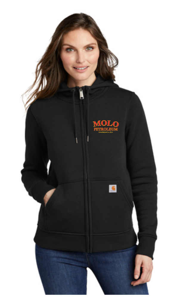 Molo Petroleum Women's Carhartt Zip Hoodie