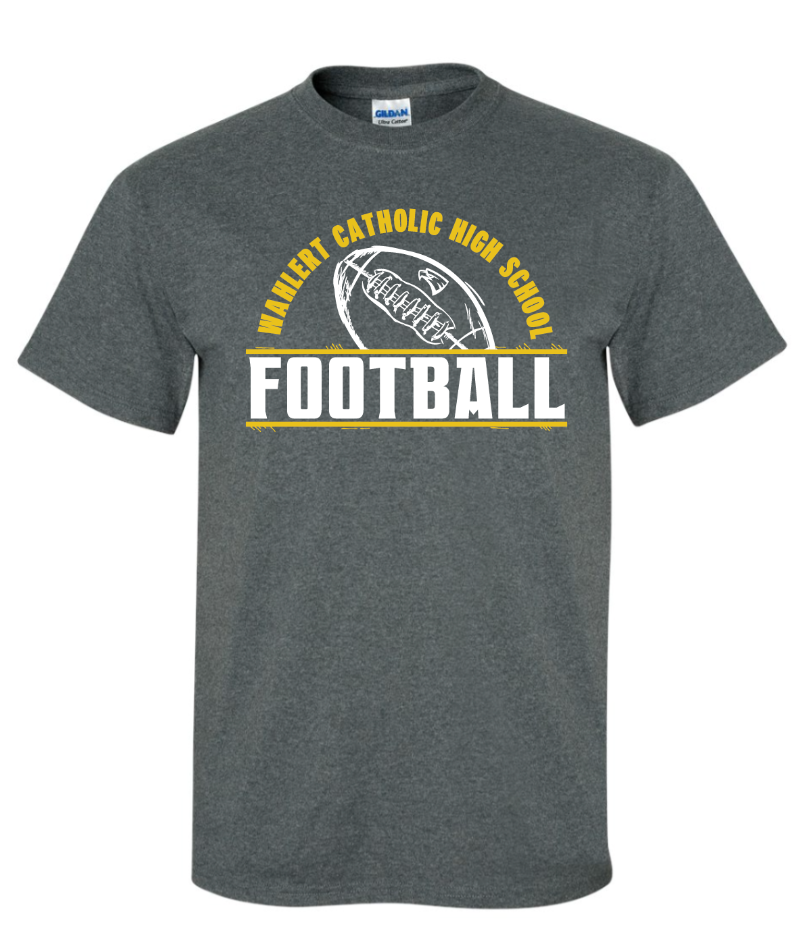 Wahlert Football Short Sleeve (youth sizes available)