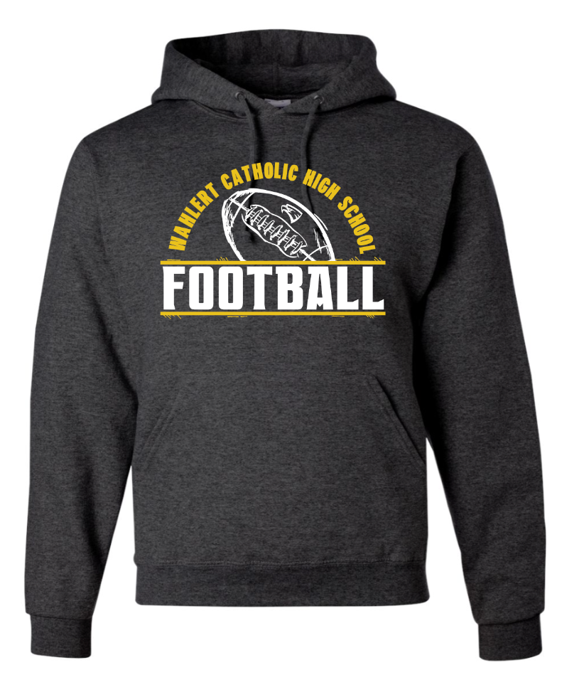 Wahlert Football Hoodie (youth sizes available)