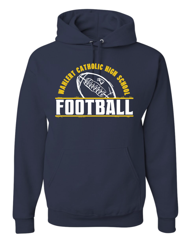 Wahlert Football Hoodie (youth sizes available)