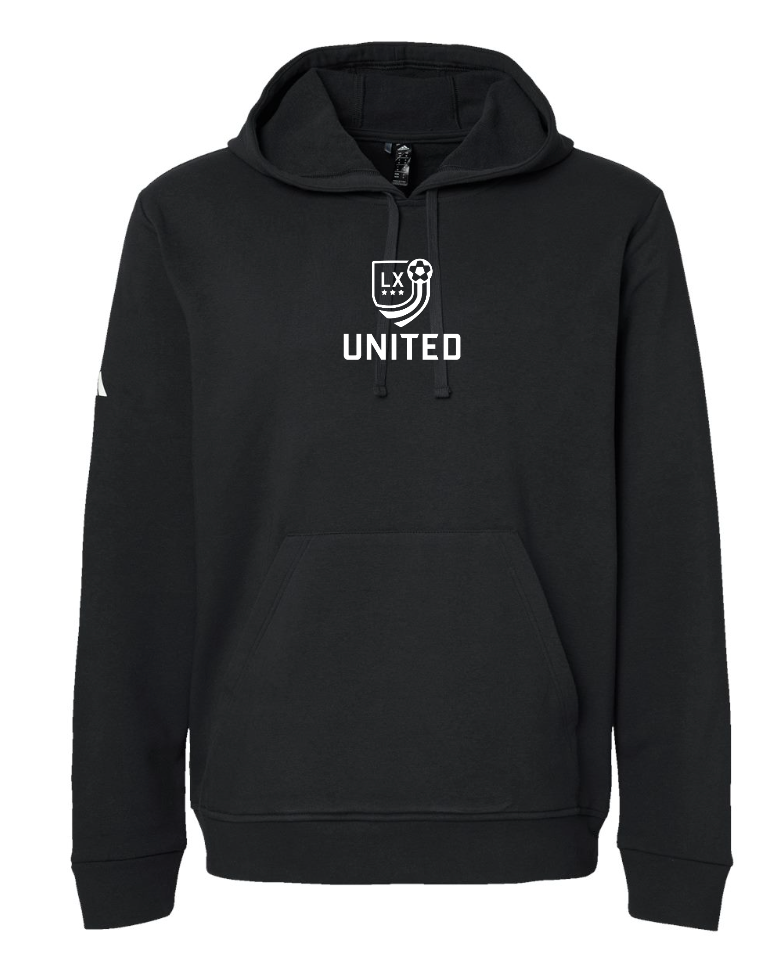 Lx Badge United Center Adidas Hooded Sweatshirt