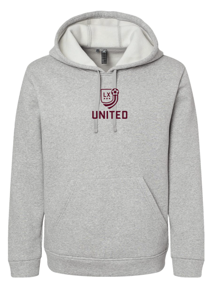 Lx Badge United Center Adidas Hooded Sweatshirt