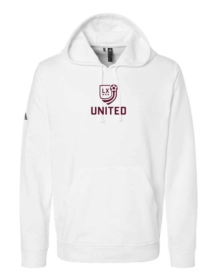 Lx Badge United Center Adidas Hooded Sweatshirt