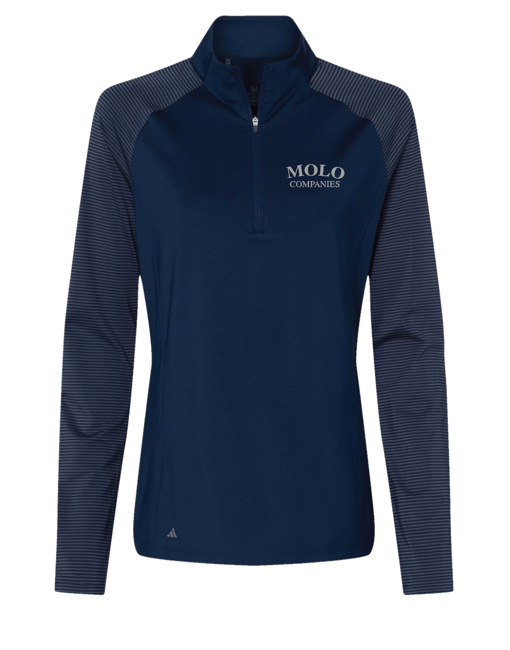 Molo Companies Adidas Ladies Half-Zip (A521)(MC02D)