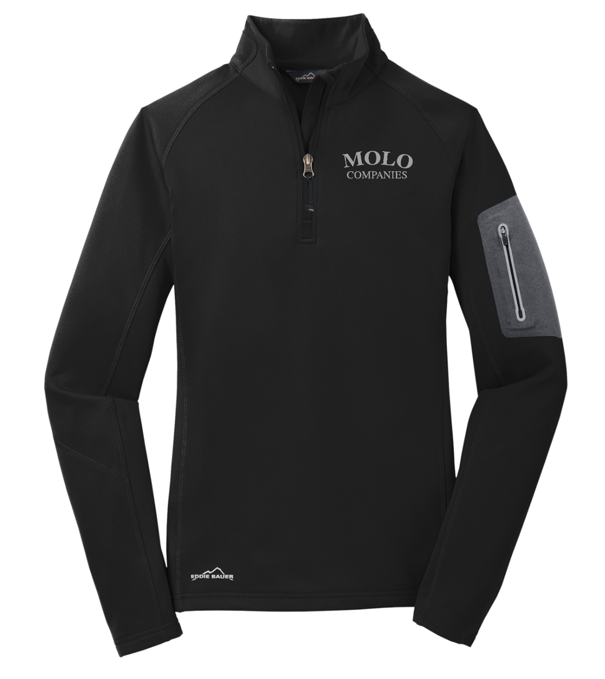 Molo Companies Eddie Bauer Ladies Half-Zip (EB235)(MC03E)