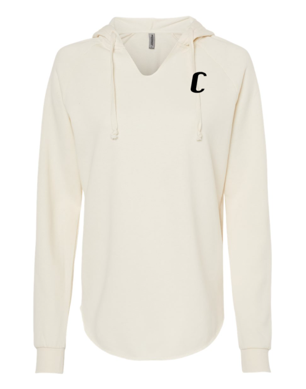 Women’s Lightweight California Wave Wash Hooded Sweatshirt