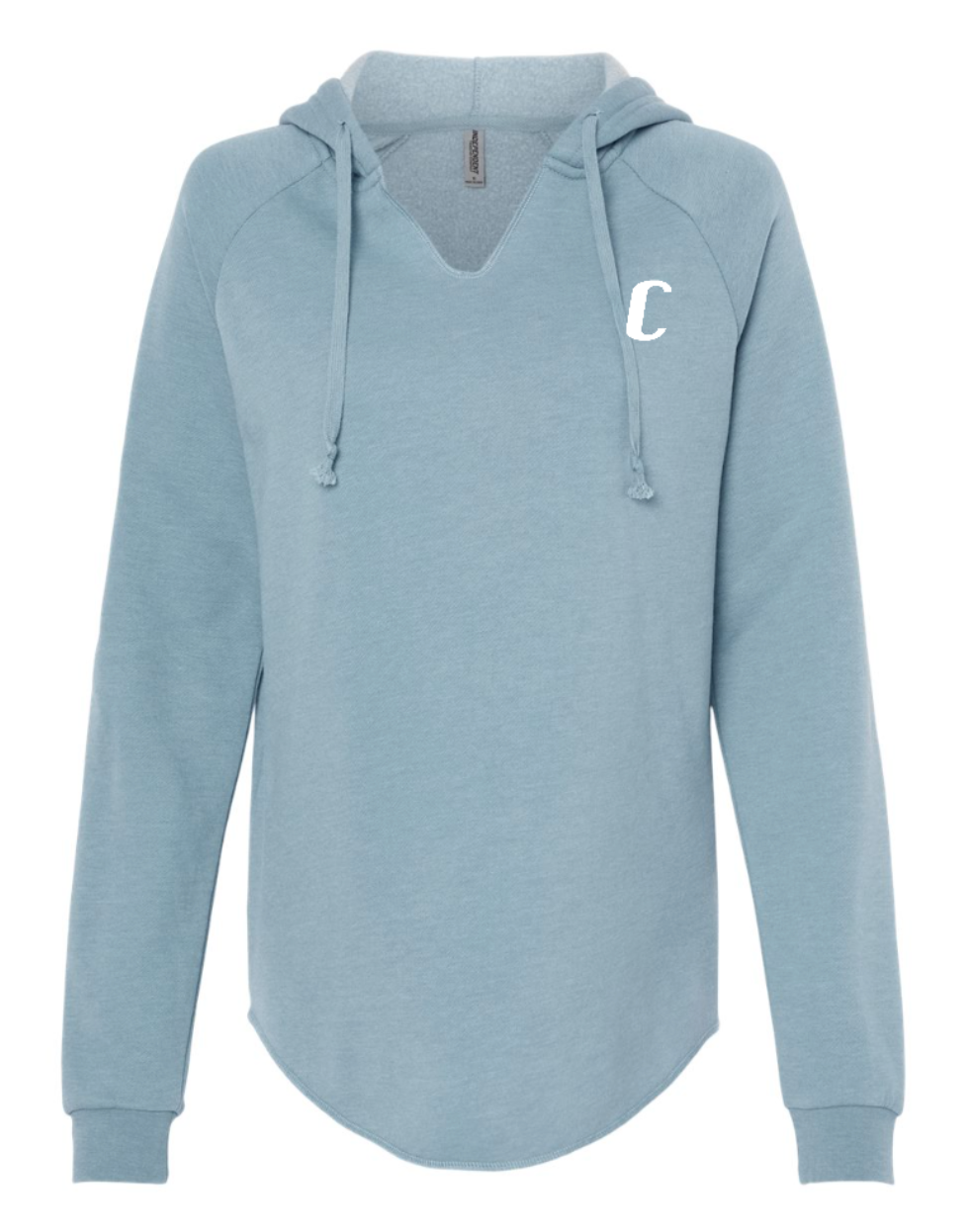 Women’s Lightweight California Wave Wash Hooded Sweatshirt