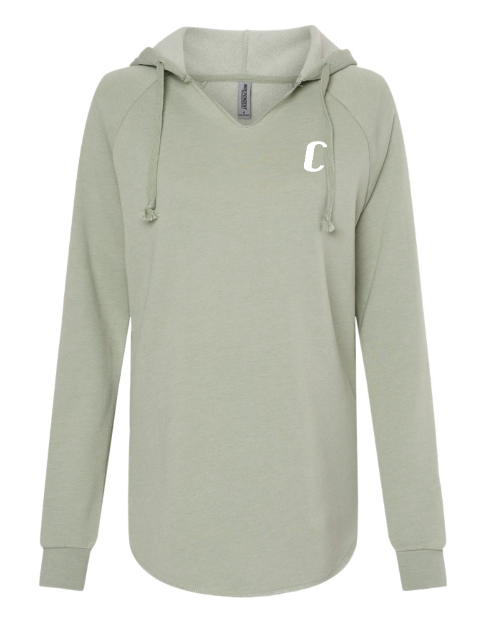 Women’s Lightweight California Wave Wash Hooded Sweatshirt