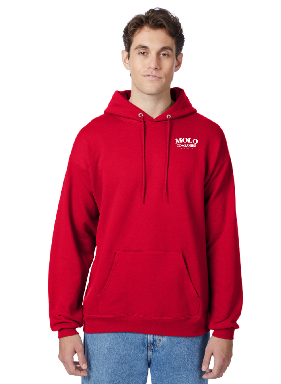Molo Companies Fleece Hoodie (P170) (blk garment MC01E) (red garment MC03E)