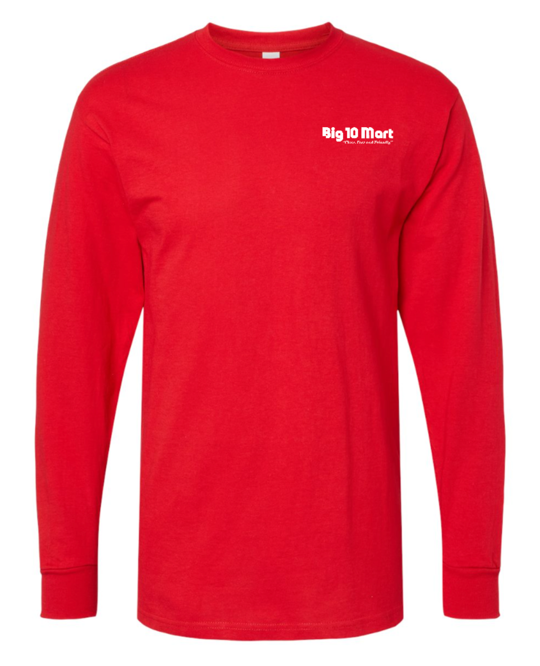 Molo Big 10 Mart Long Sleeve (5400) (HO110S- red)