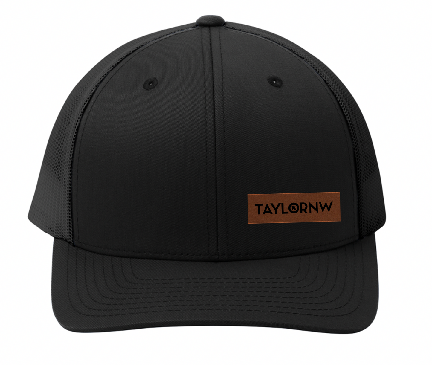 Taylor NW Concrete Leather Patch Hat