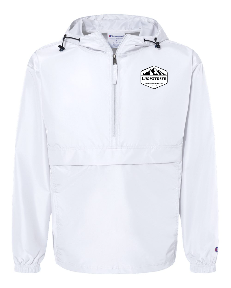 Champion - Hooded Packable Quarter-Zip Jacket