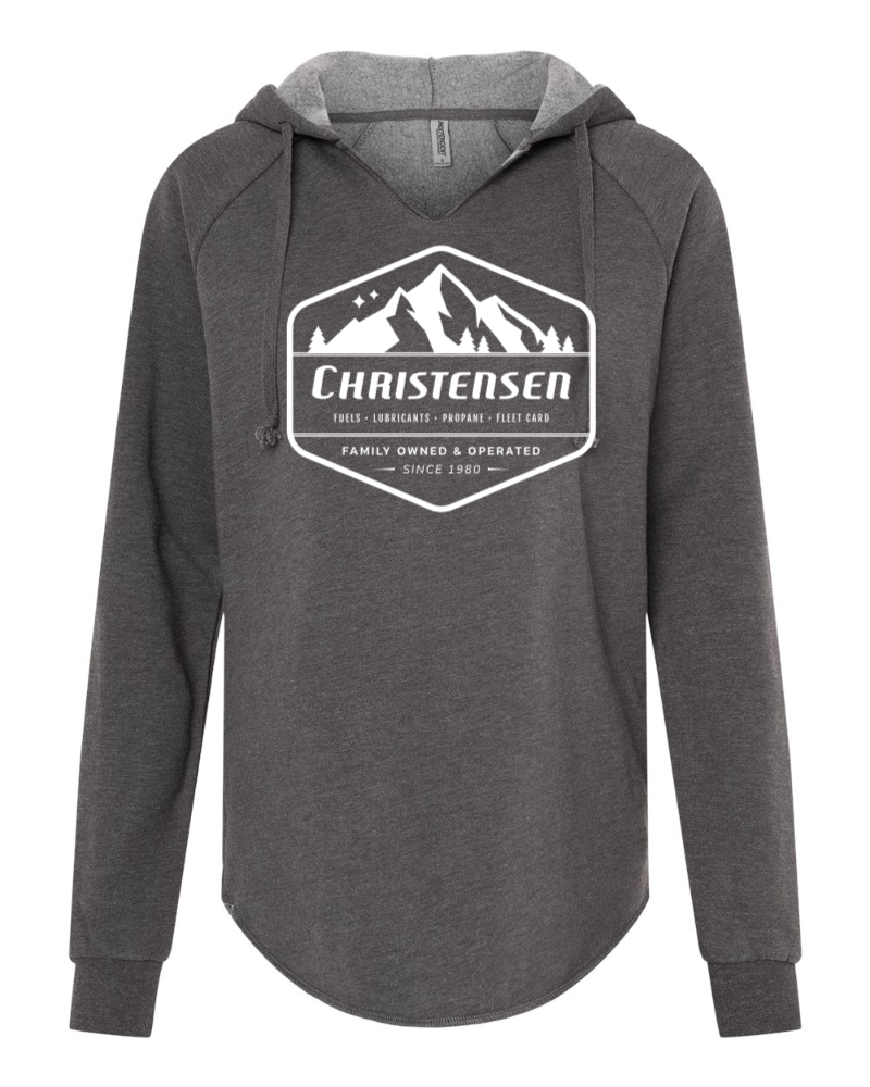 Women’s Lightweight California Wave Wash Hooded Sweatshirt