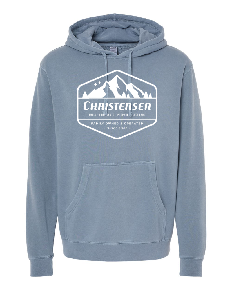Independent Midweight Pigment-Dyed Hooded Sweatshirt