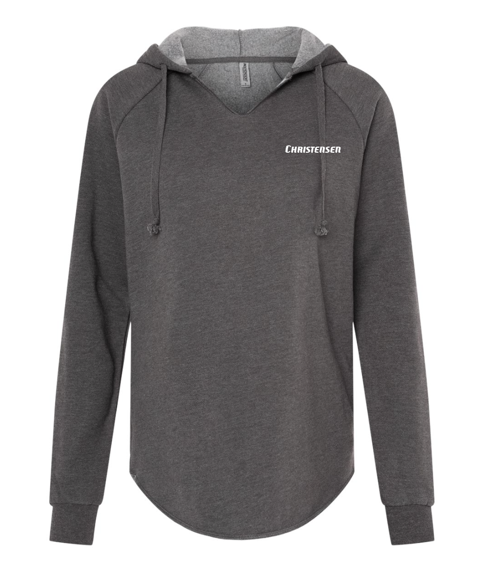 Women’s Lightweight California Wave Wash Hooded Sweatshirt