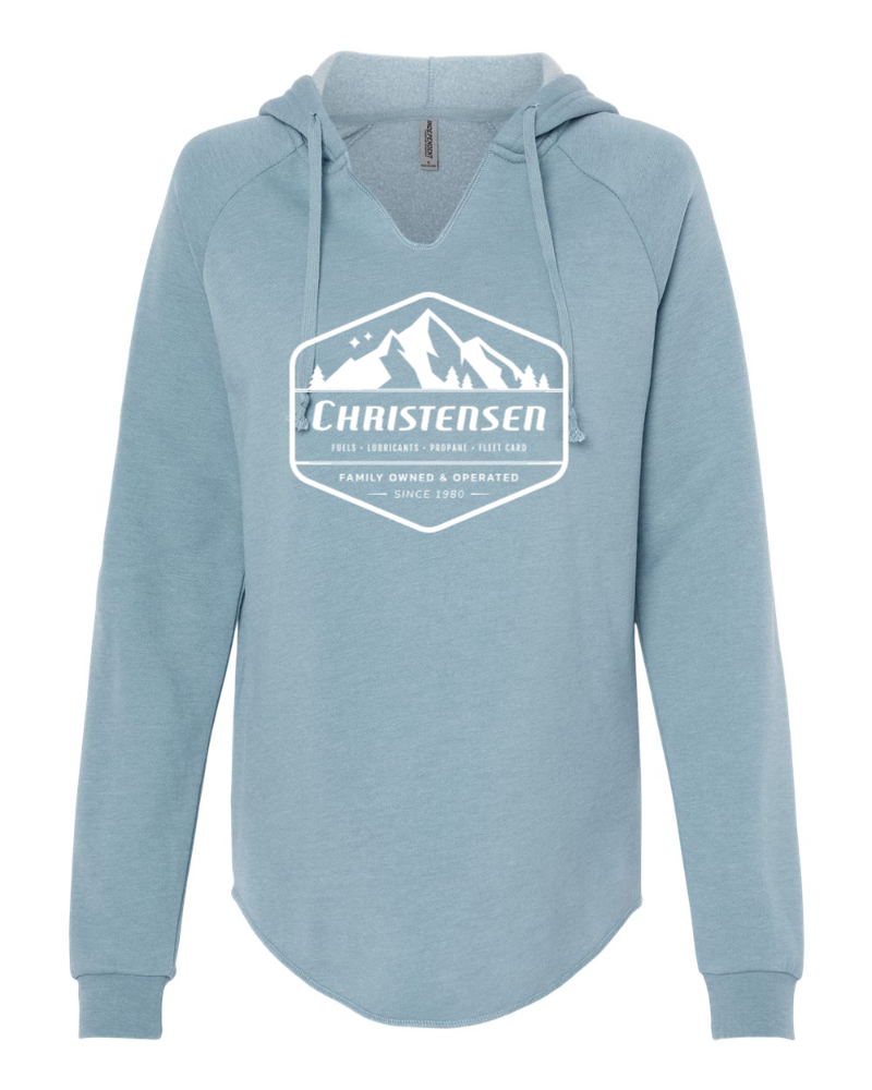 Women’s Lightweight California Wave Wash Hooded Sweatshirt