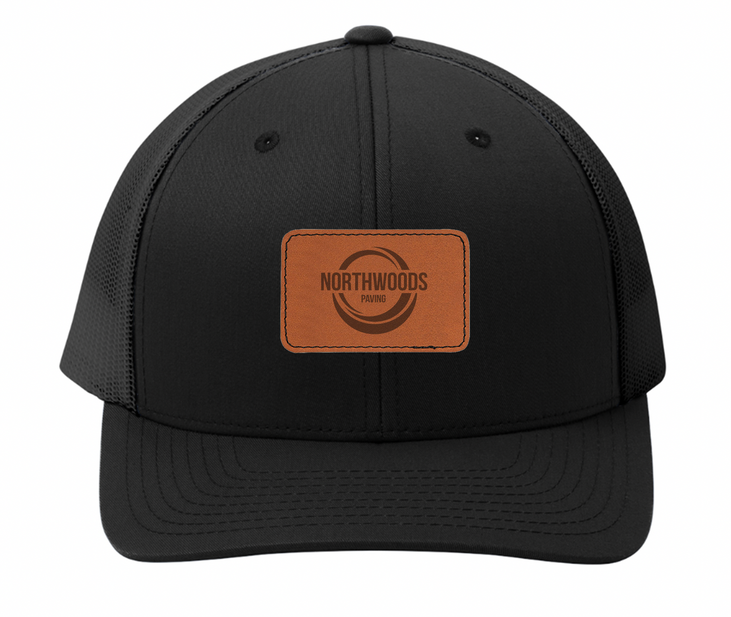 Northwoods Leather Patch Hat