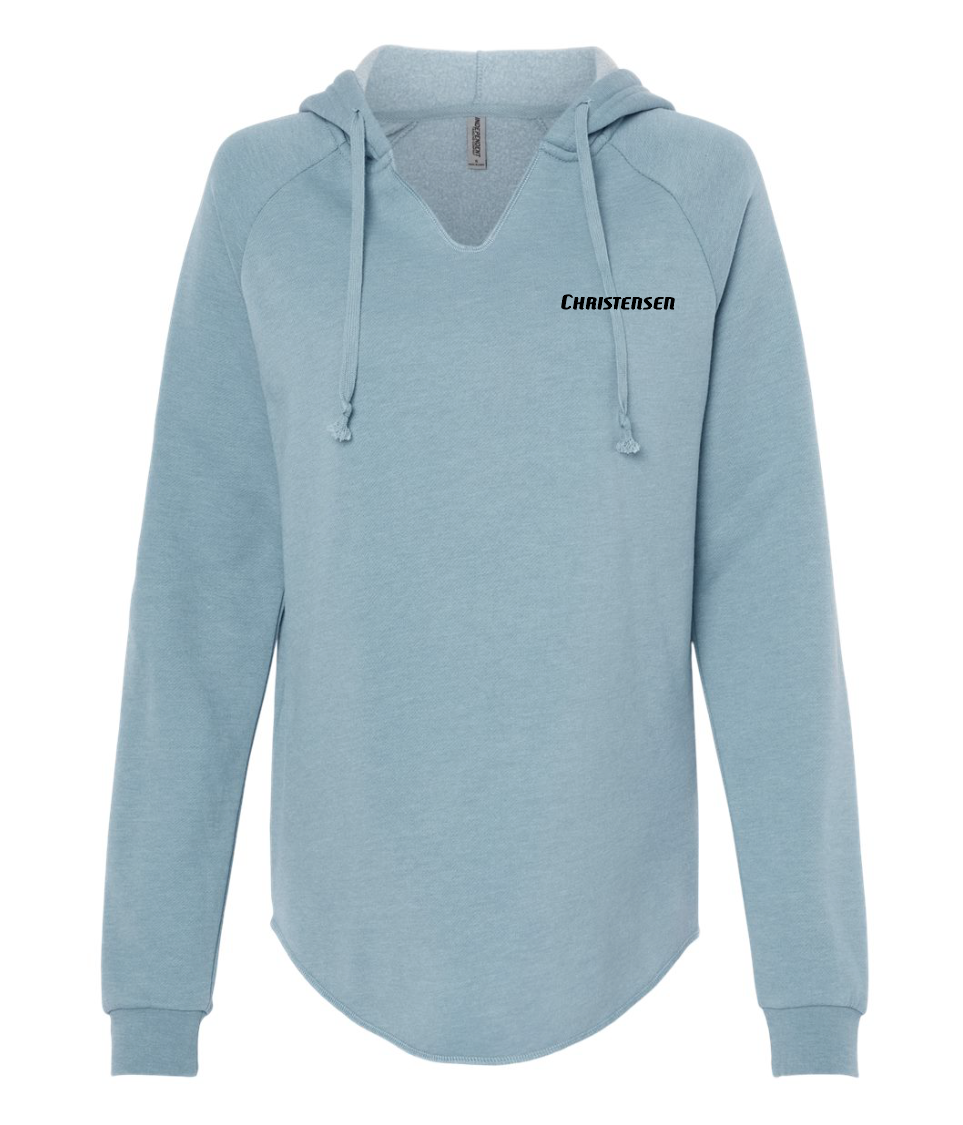 Women’s Lightweight California Wave Wash Hooded Sweatshirt