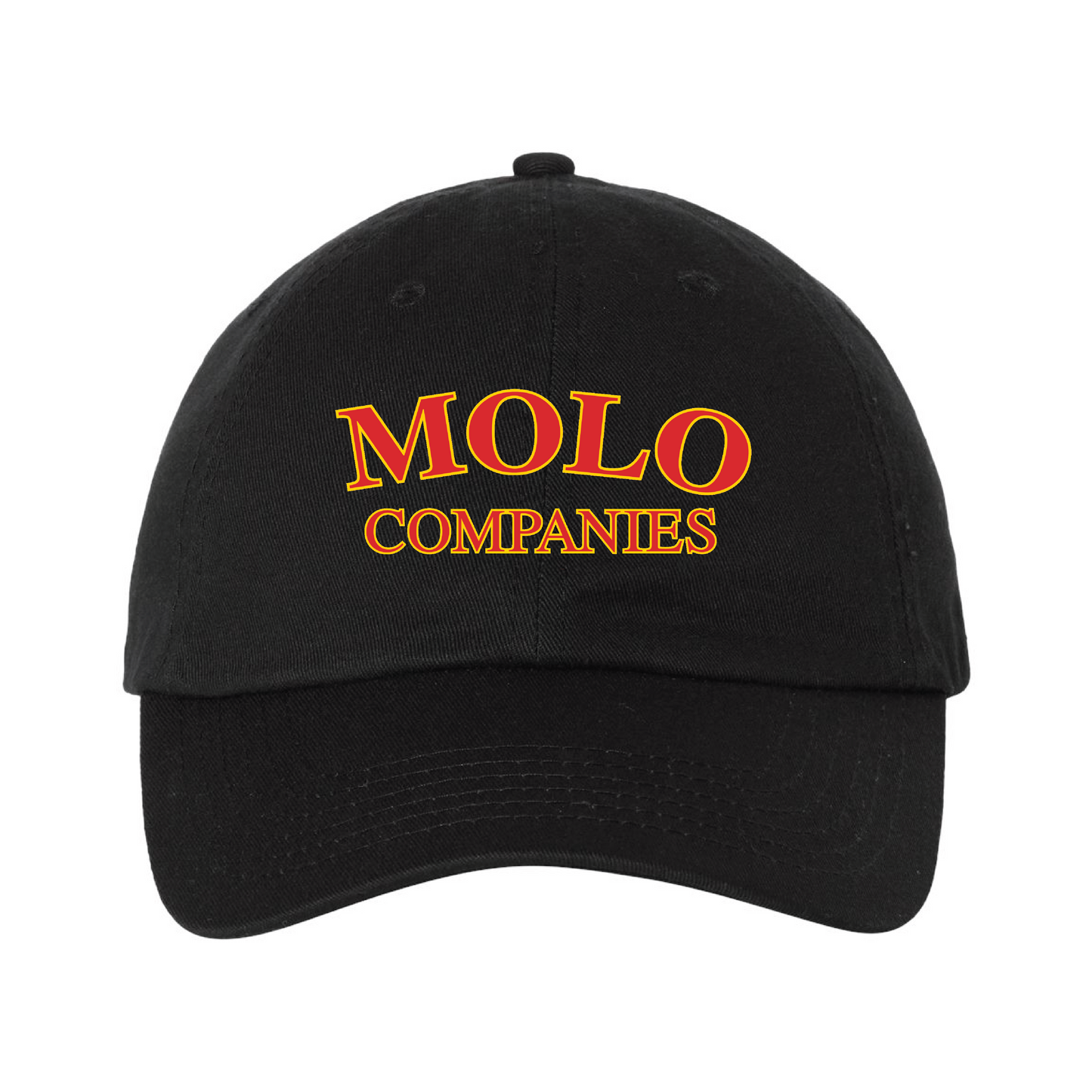 Molo Companies Twill Hat (VC300A) (Blk garment MC02E) (red garment MC04E)