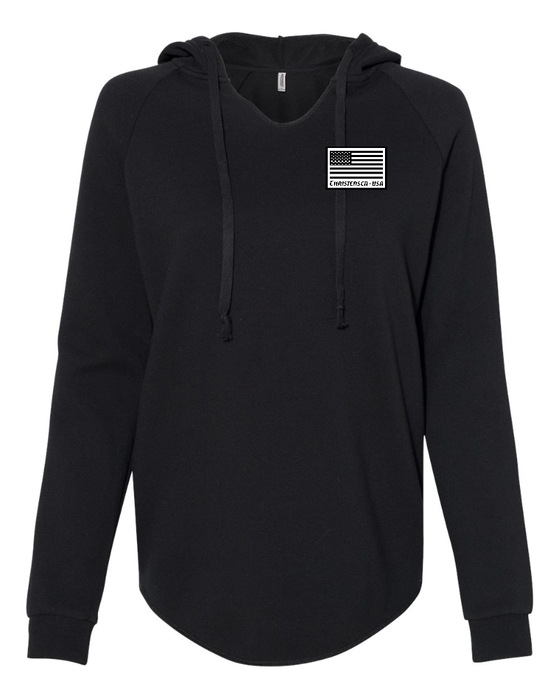 Women’s Lightweight California Wave Wash Hooded Sweatshirt