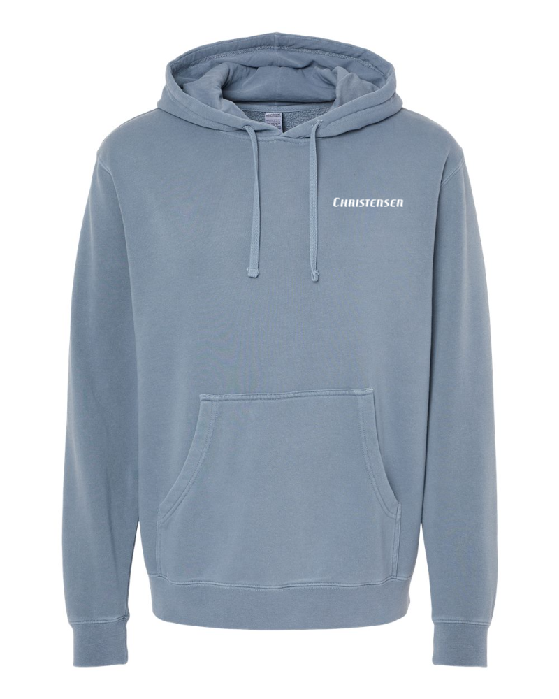 Independent Midweight Pigment-Dyed Hooded Sweatshirt