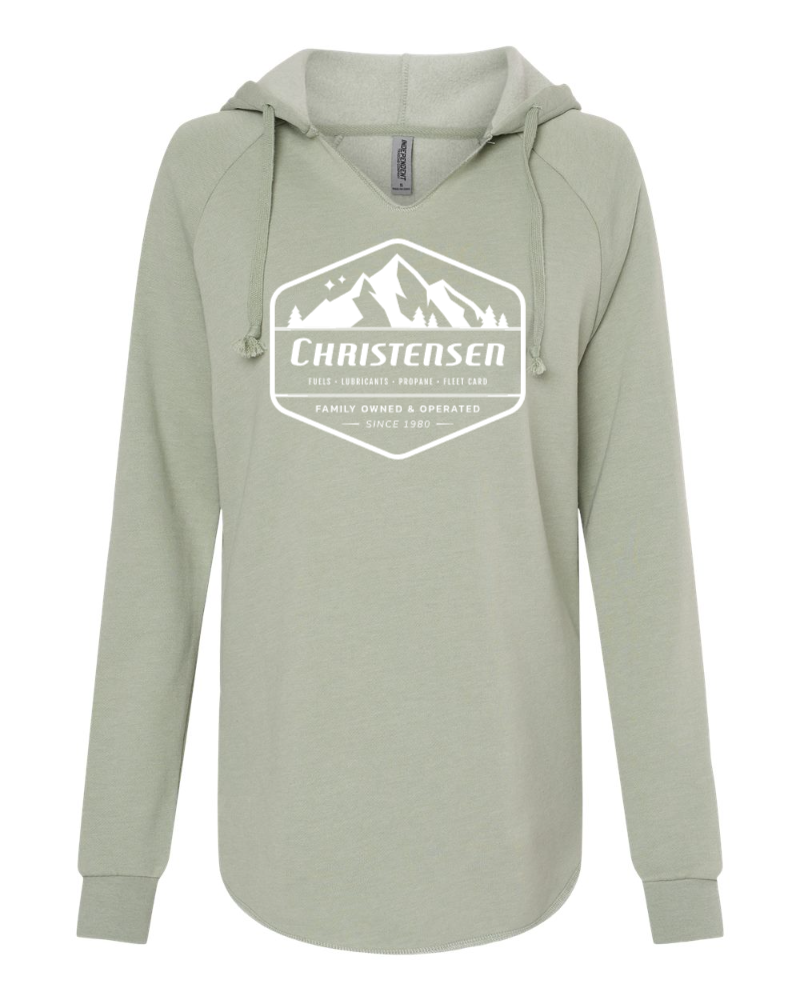 Women’s Lightweight California Wave Wash Hooded Sweatshirt