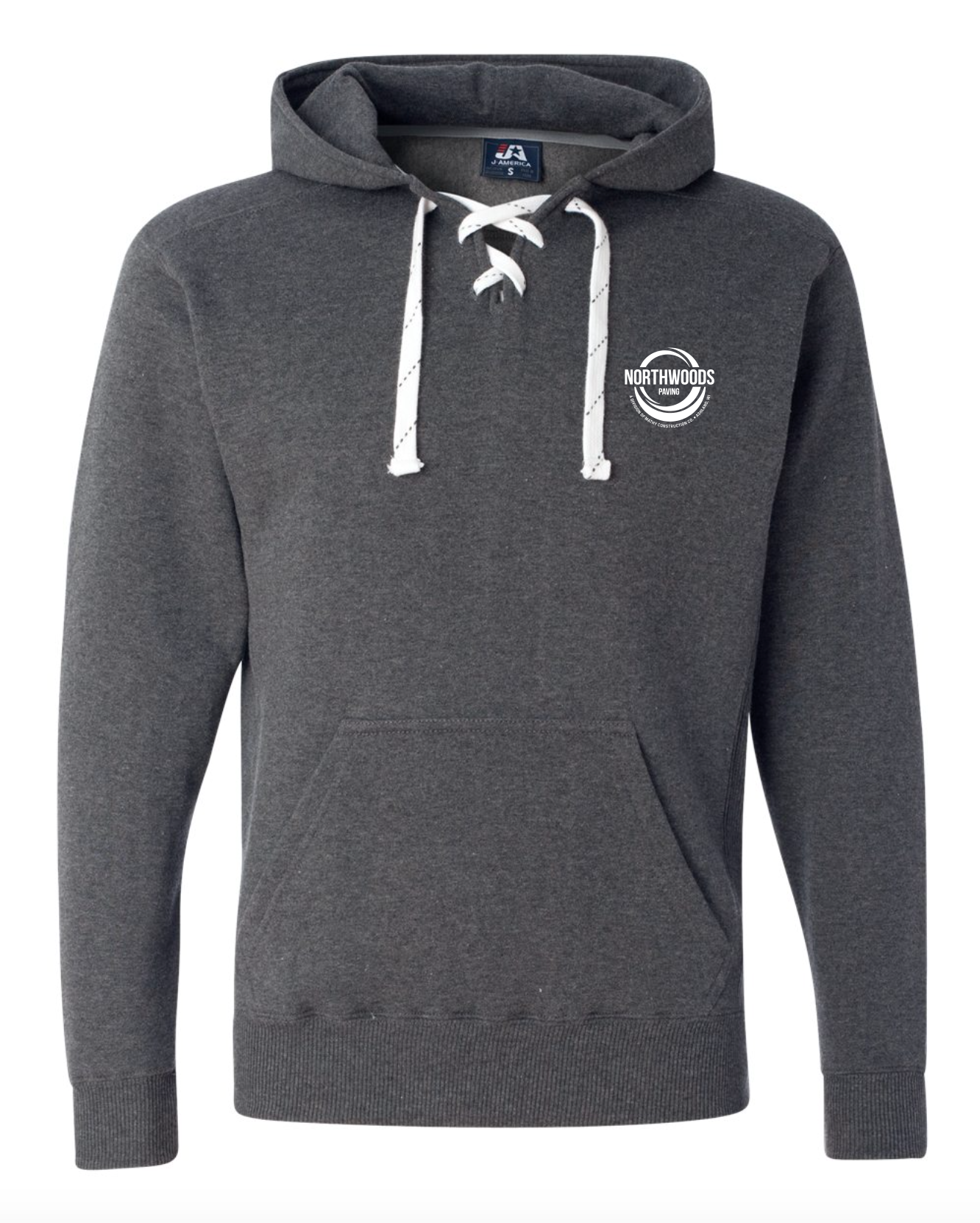 Northwoods Paving Sport Laced Hooded Sweatshirt