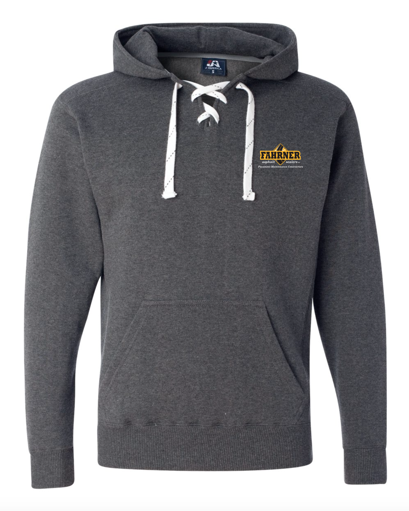 Fahrner Asphalt Sport Laced Hooded Sweatshirt