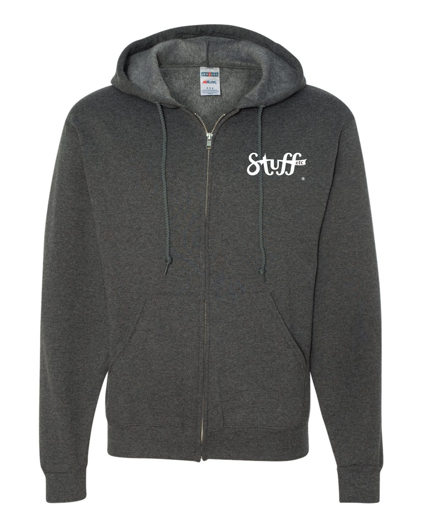Stuff Full Zip Hooded Sweatshirt (993MR) (HO04D HO05D)