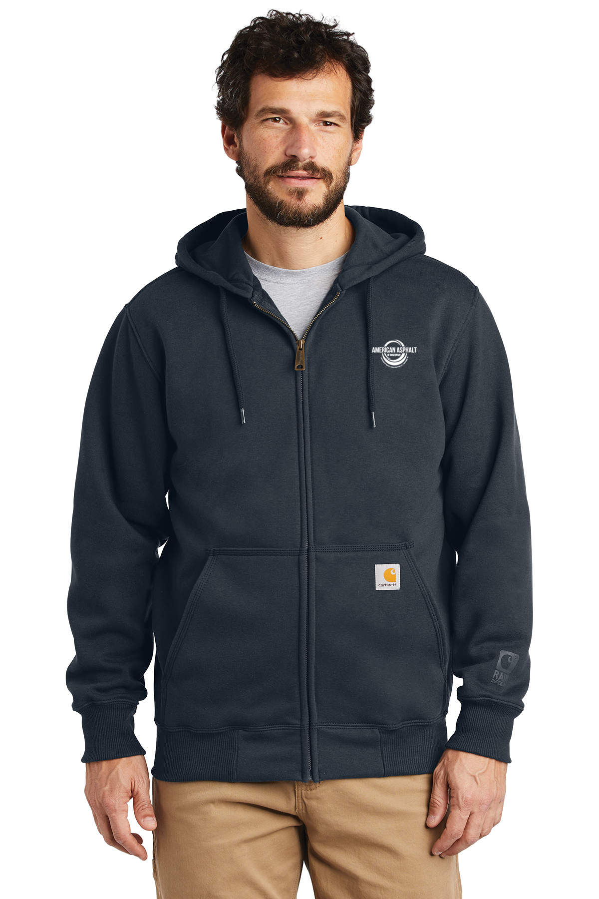 American Asphalt of Wisconsin Carhartt ® Heavyweight Full Zip Hoodie