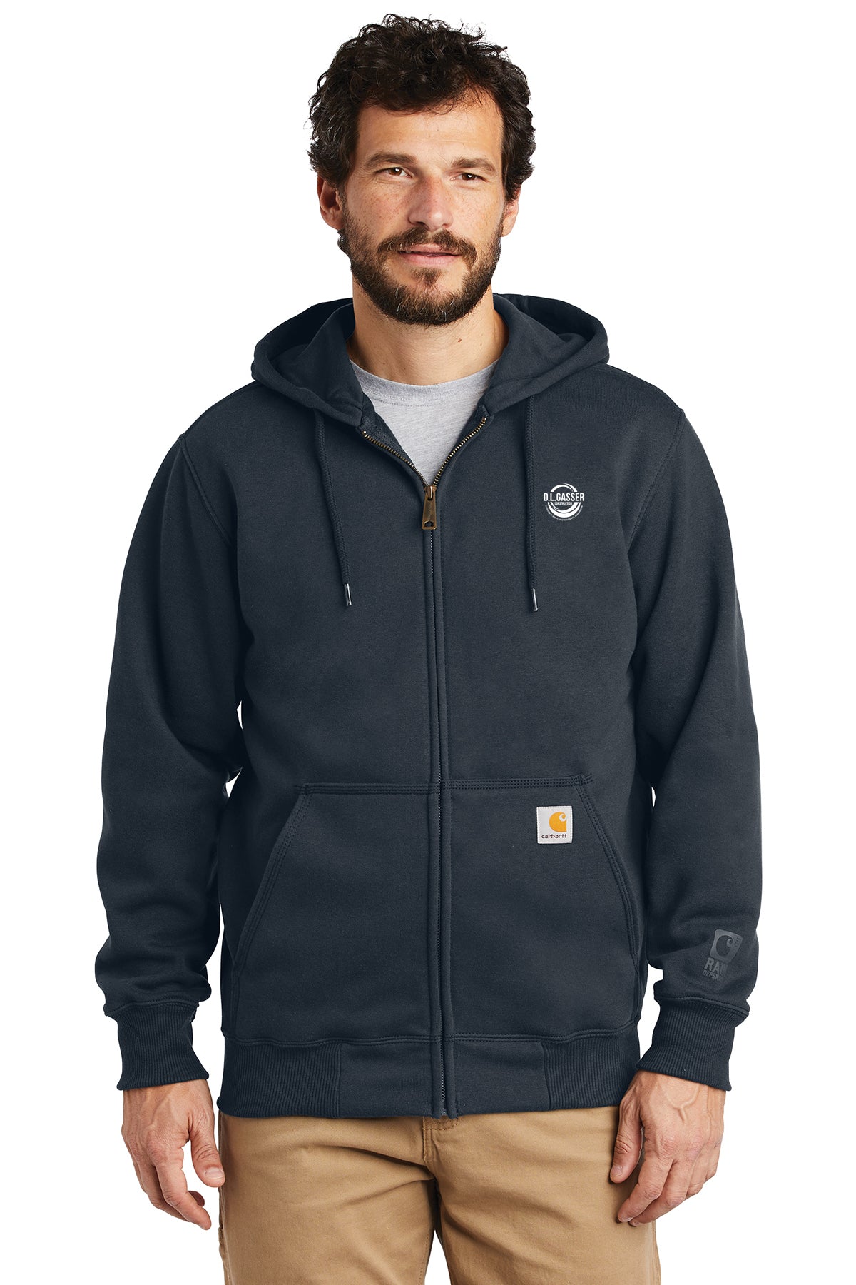 D.L. Gasser Construction Carhartt ® Heavyweight Full Zip Hoodie