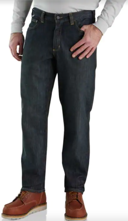 Carhartt Flame-Resistant Force Rugged Flex® Denim Jean - Relaxed Fit (104790) (BLANK)