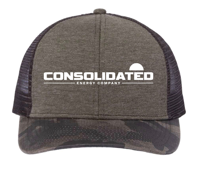 Consolidated Energy Company Limited Edition Camo Trucker Cap