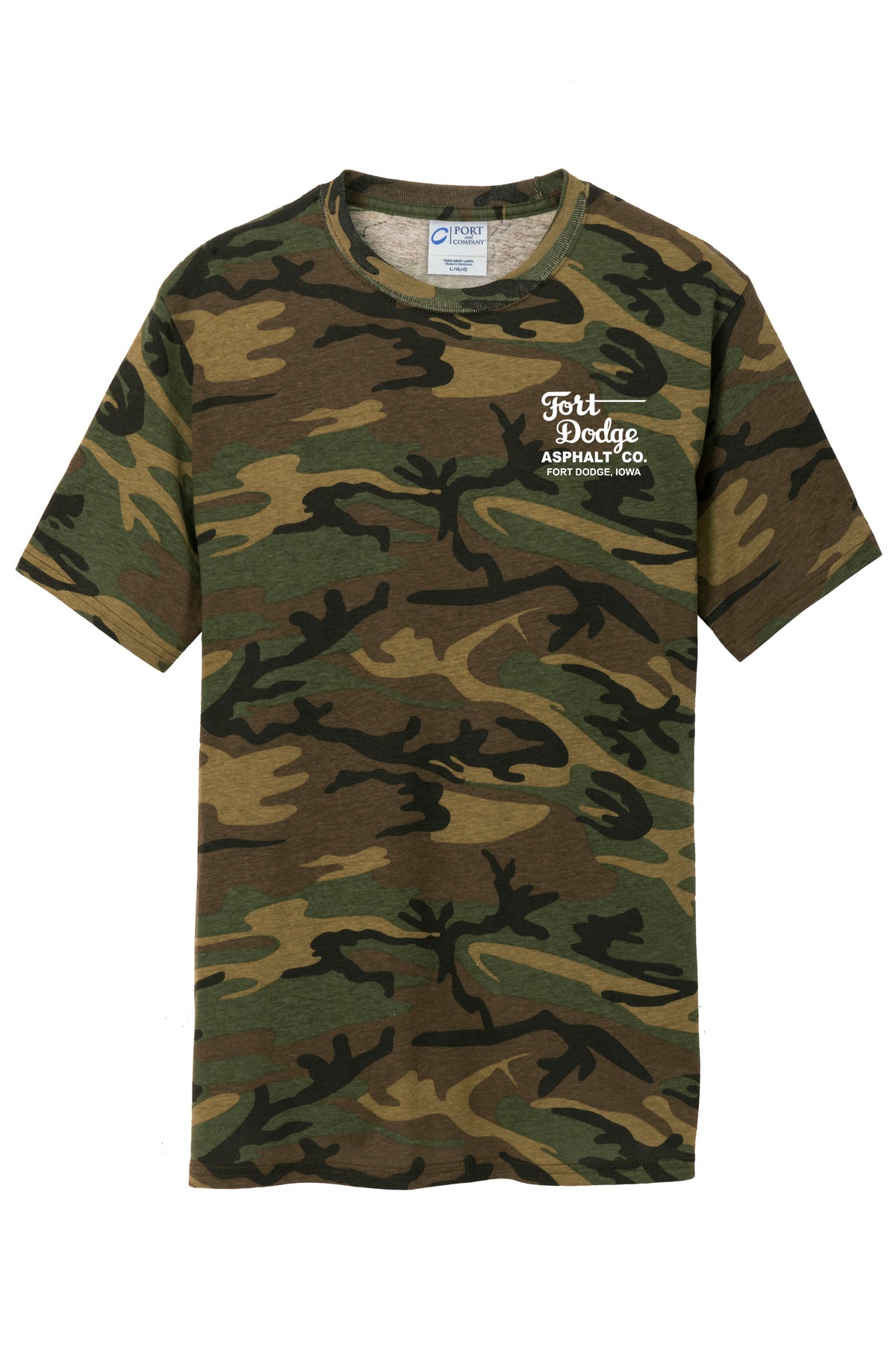 Fort Dodge Asphalt Limited Edition Camo Tshirt