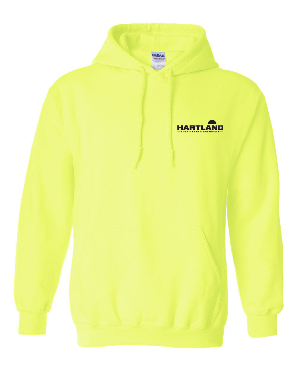 Hartland Lubricants and Chemicals Hi-Vis Hoodie