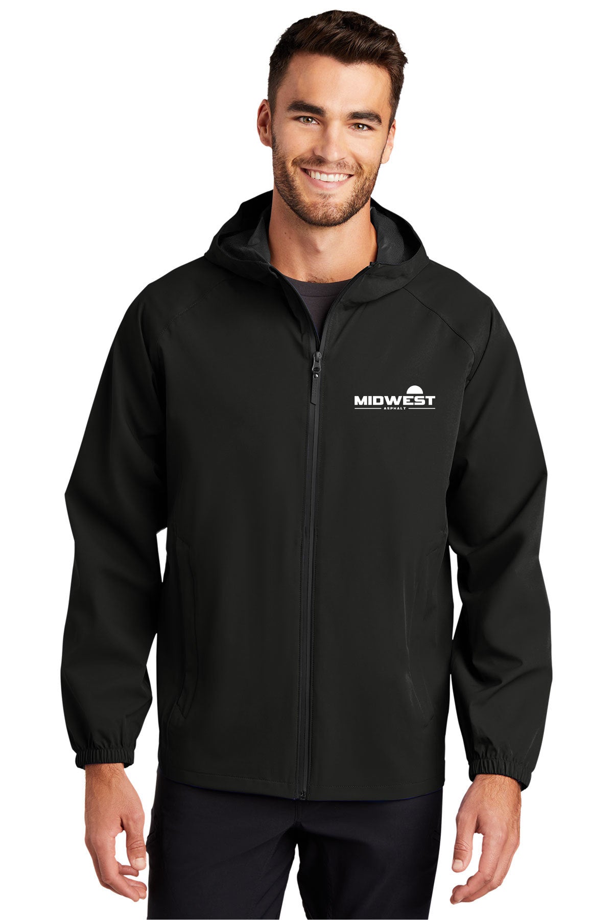 Midwest Asphalt Rain Jacket