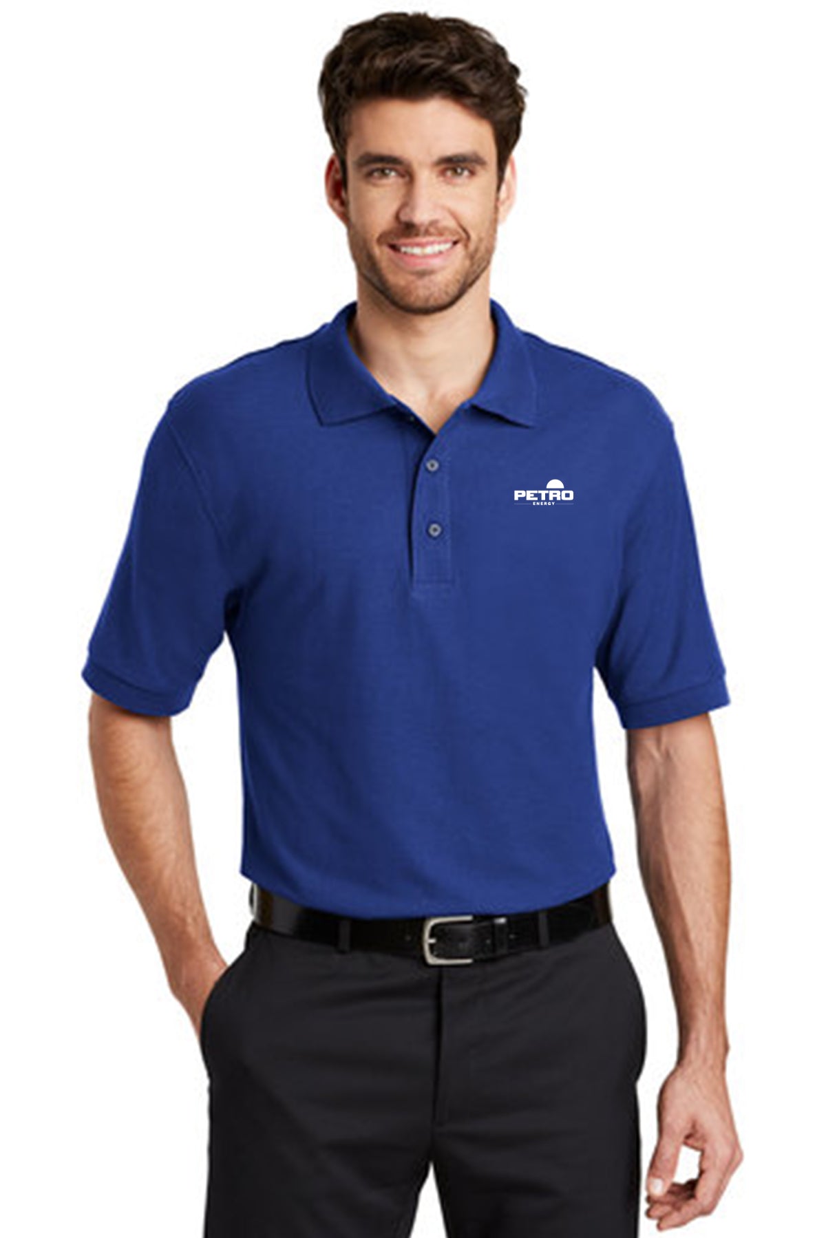 Petro Energy Tall Silk Touch Polo