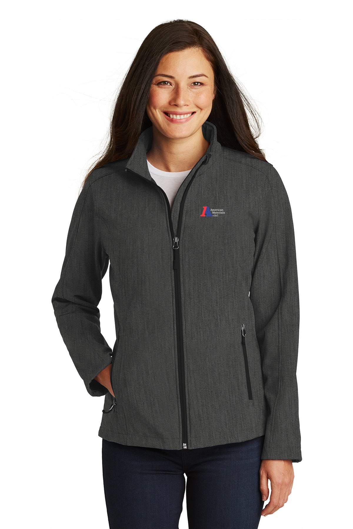 American Materials Ladies Soft Shell Jacket