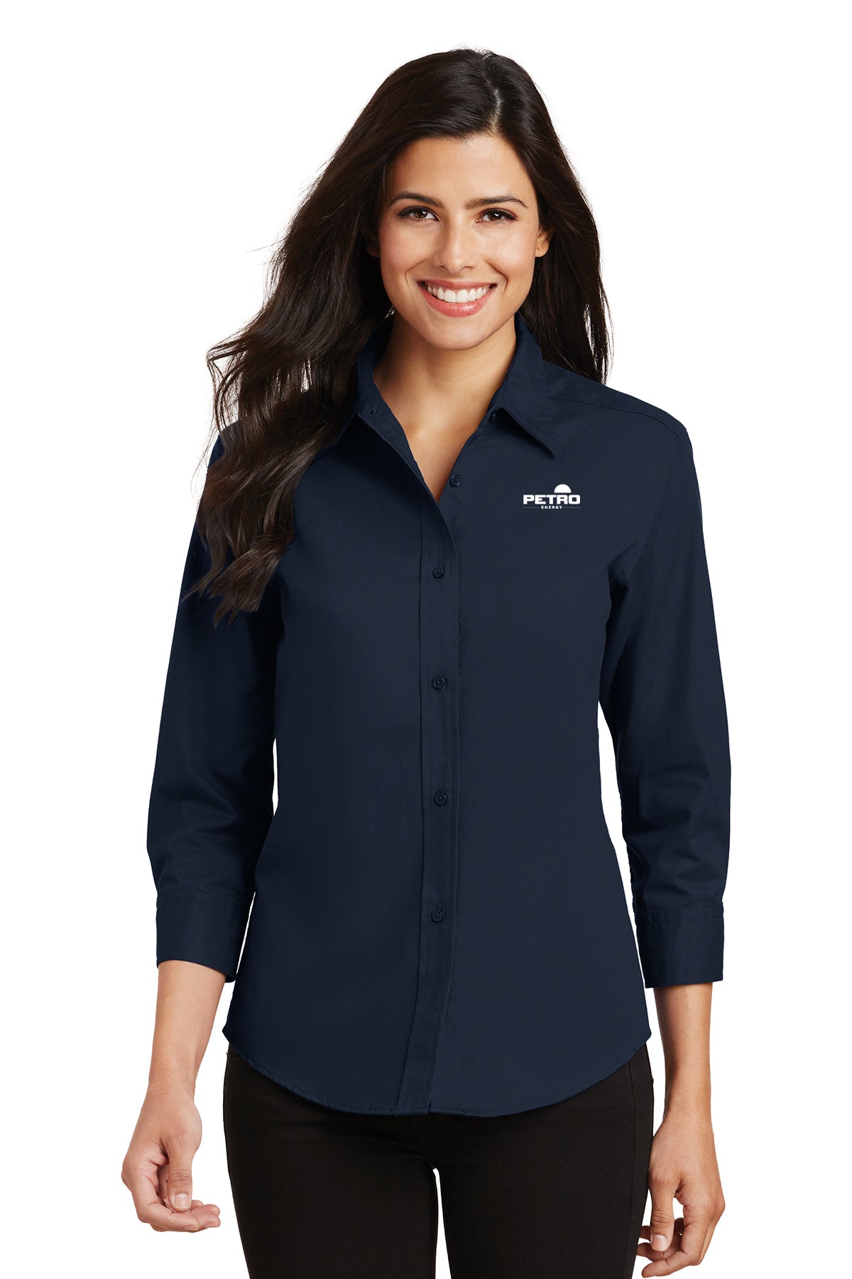 Petro Energy Ladies Button Up Shirt