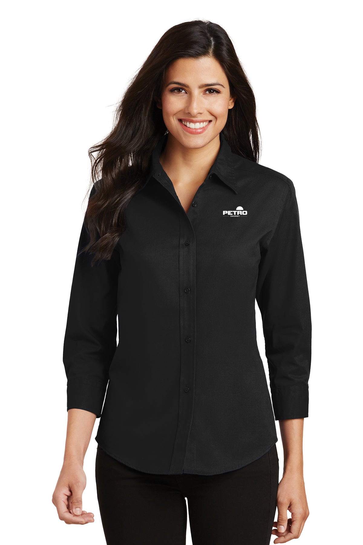 Petro Energy Ladies Button Up Shirt